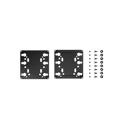 Fractal Design | Universal Multibracket – Type A (2-pack) | Black