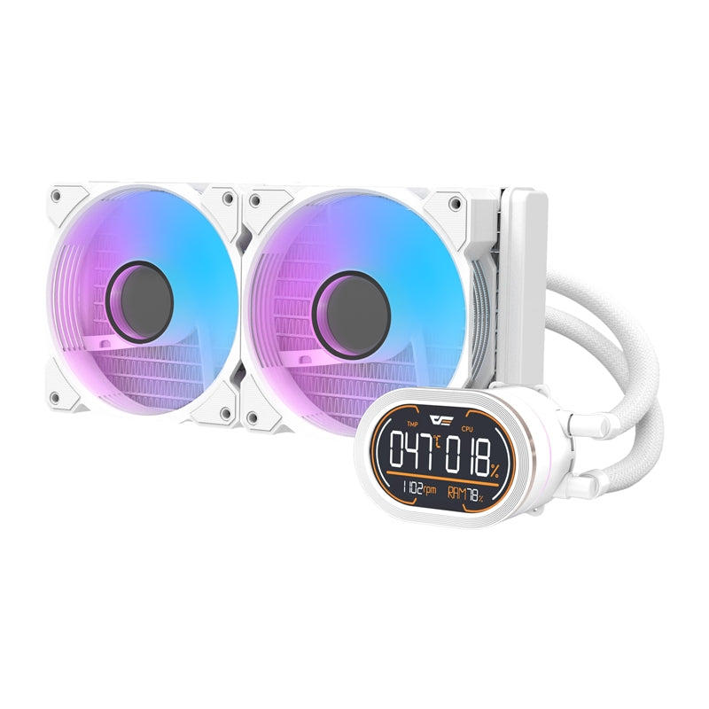 Darkflash DH240D v2 CPU Cooler (White) - Image 1