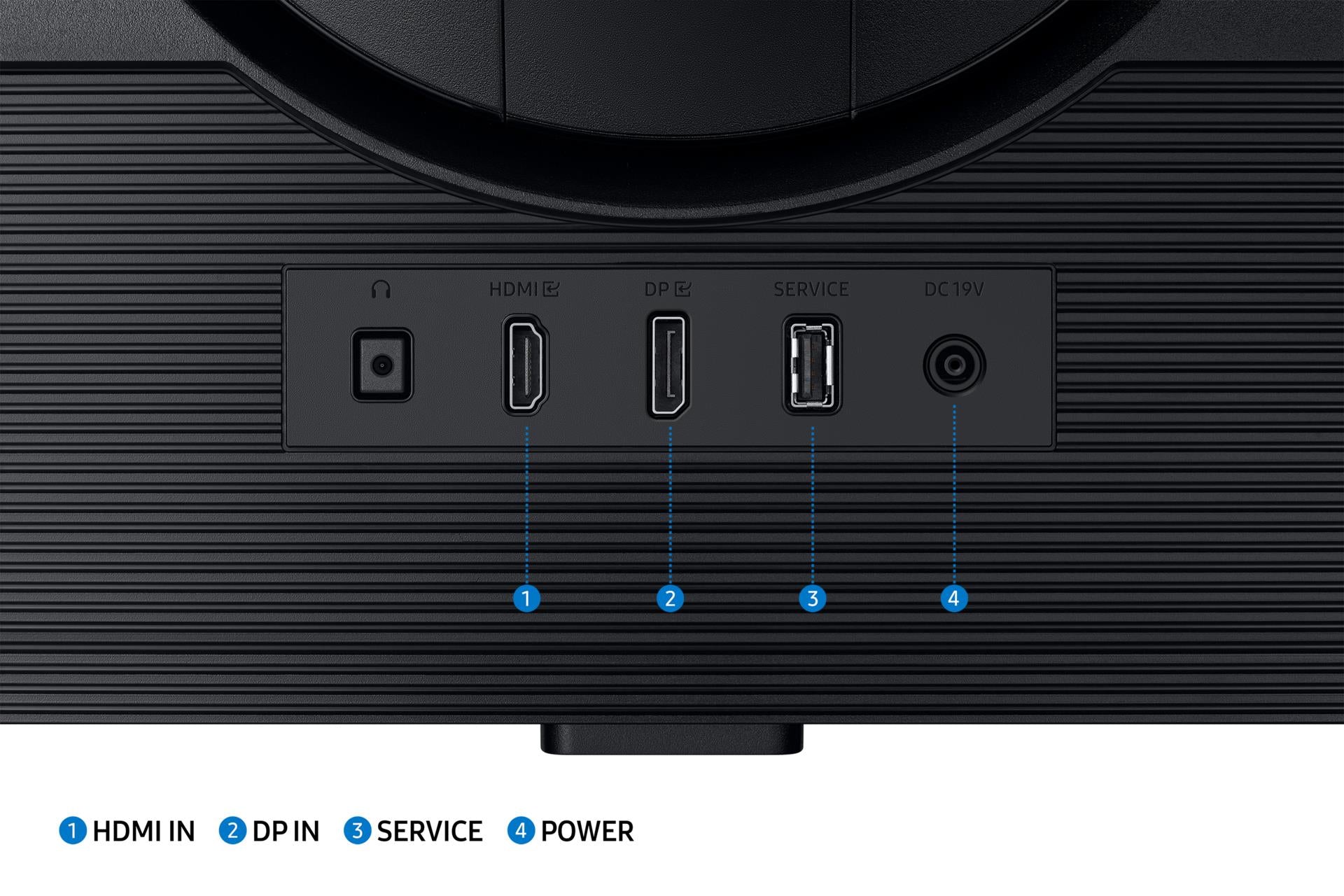 LCD Monitor SAMSUNG 32" Panel IPS 2560x1440 16:9 180Hz 1 ms Swivel Pivot Height adjustable Tilt Colour Black LS32DG500EUXEN