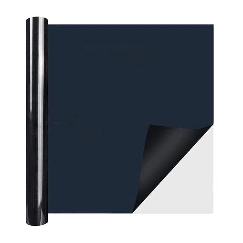 HTVRONT Pure Heat Transfer Film, 12.0 in. x 5.9 ft. (black) - Image 1