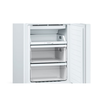 Bosch | Serie 2 Refrigerator | KGN33NWEB | Energy efficiency class E | Free standing | Combi | Height 176 cm | No Frost