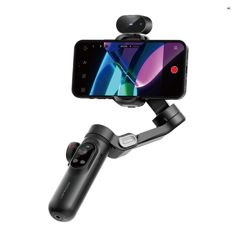 AOCHUAN X Pro Gimbal with AI Sensor (Black) - Image 1