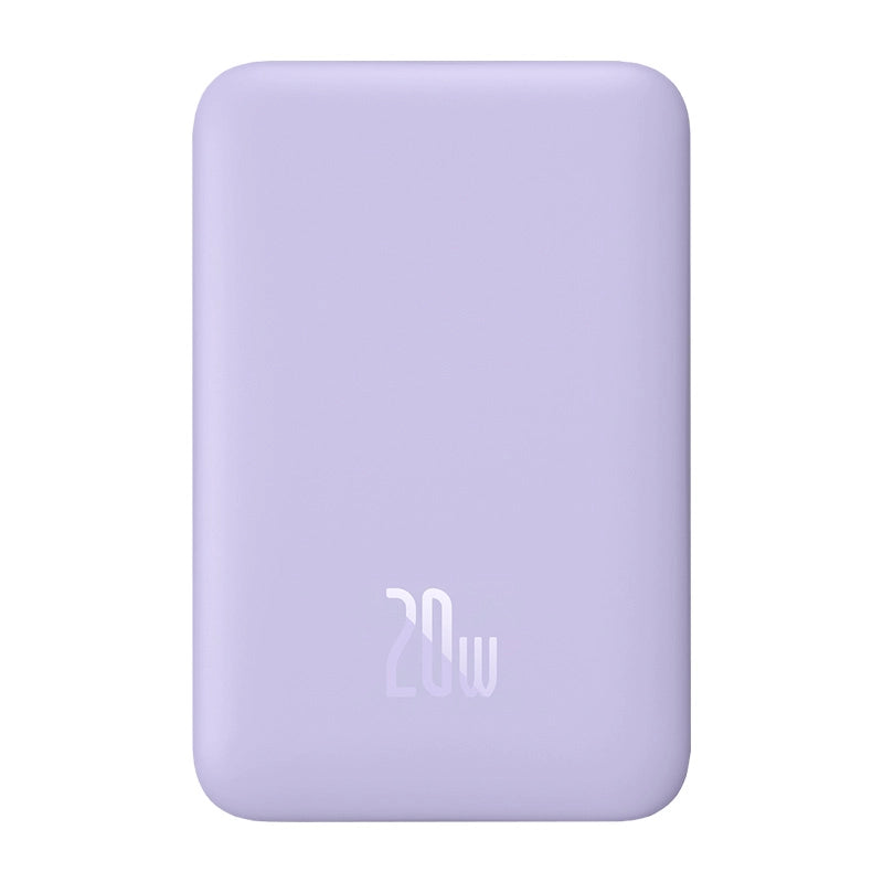 Powerbank Baseus Magnetic Mini 10000mAh, USB-C 20W MagSafe (purple) - Image 3