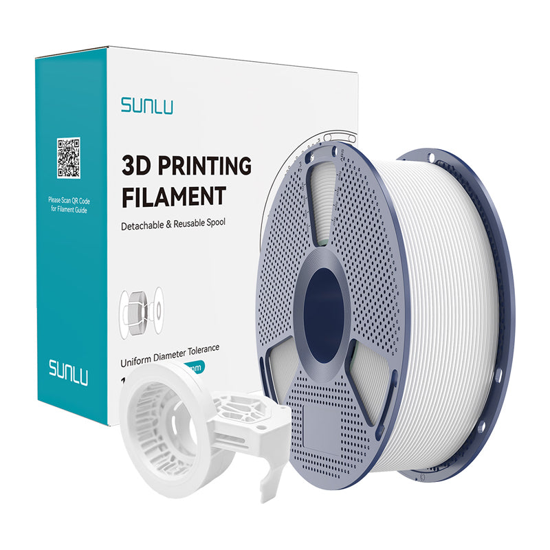 Sunlu PETG High-Speed Matte Filament (White) - Image 1