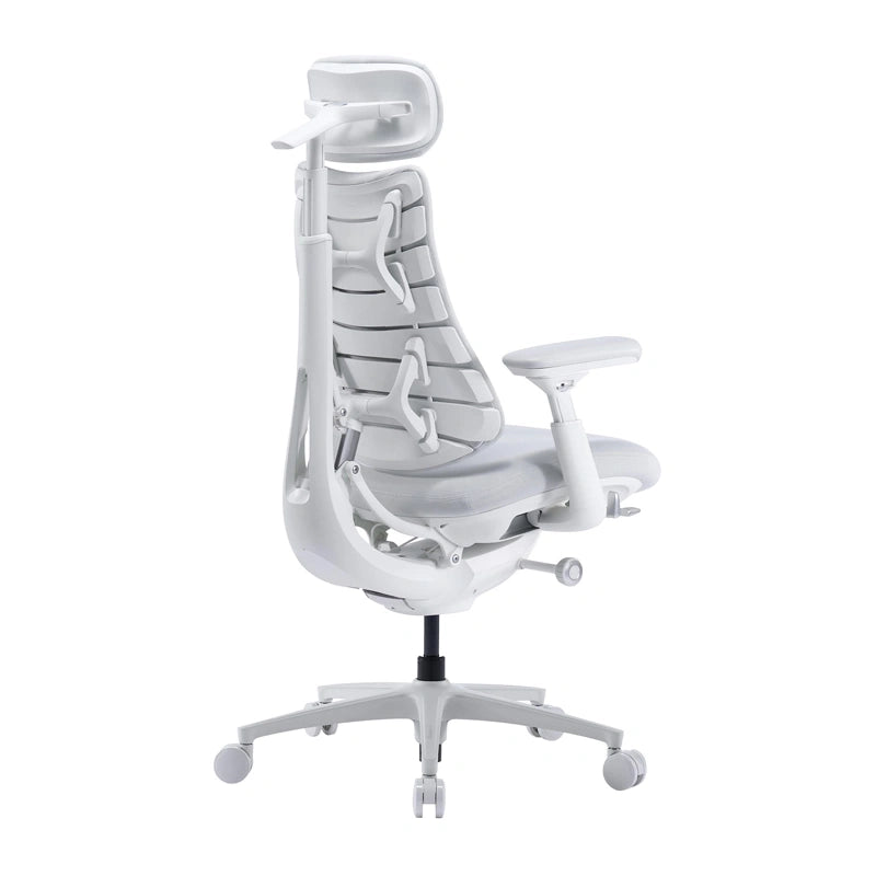 LiberNovo Omni Pro 45 cm Ergonomic Chair (White) - Image 4