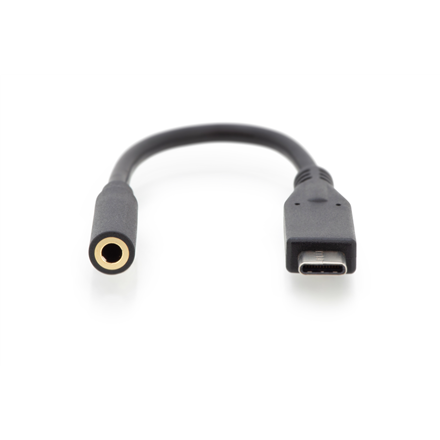 Digitus | USB Type-C Audio adapter cable, Type-C - 3.5mm M/F, 0.2m, Audio input/output, Version 3.1 | AK-300321-002-S |