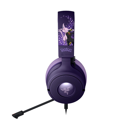 Razer Gaming Headset | Kraken V4 X | Wired | Microphone | Espeon & Umbreon Edition | Noise reduction