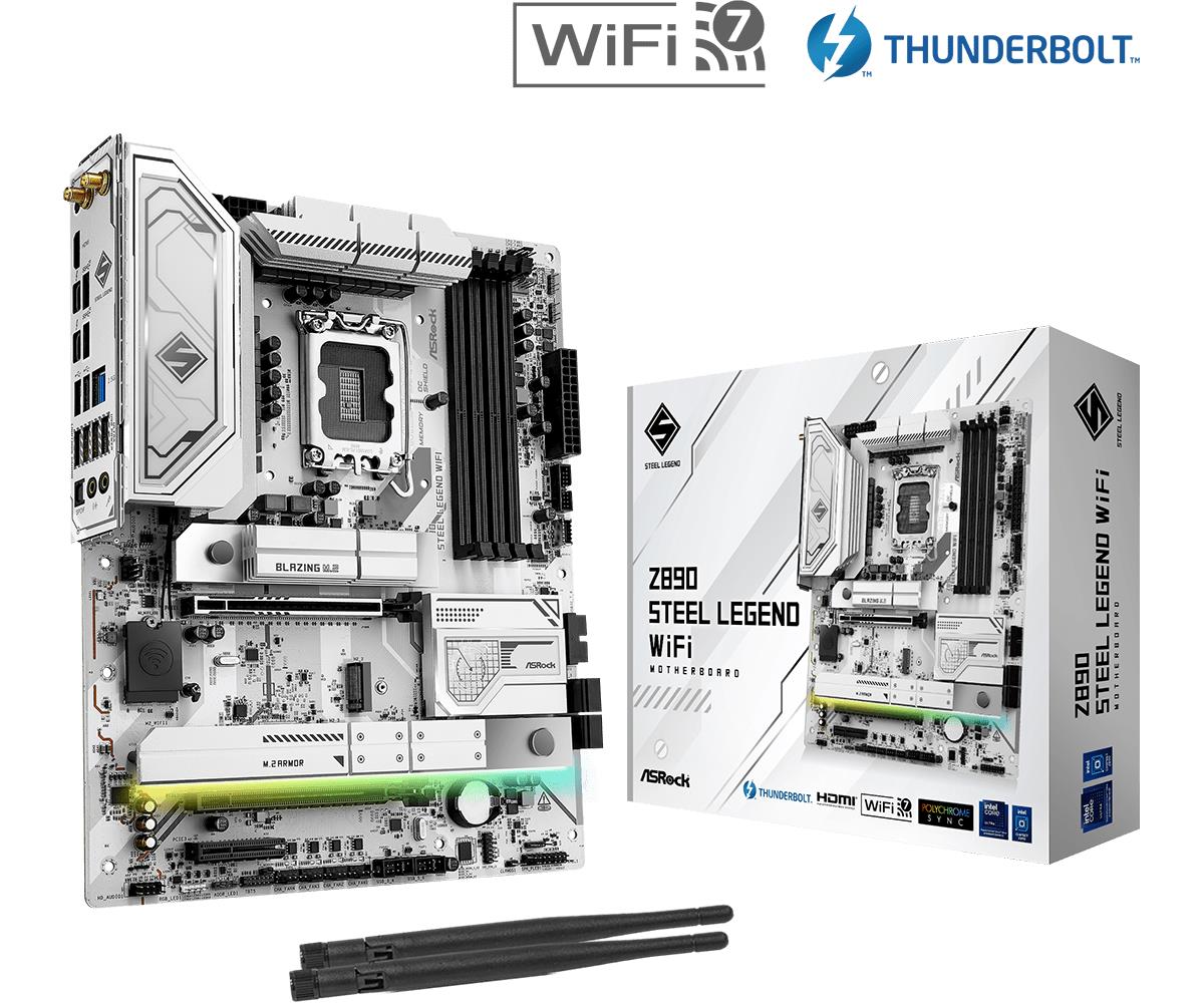 MB Z890 S1851 ATX/Z890 STEEL LEGEND WIFI ASROCK
