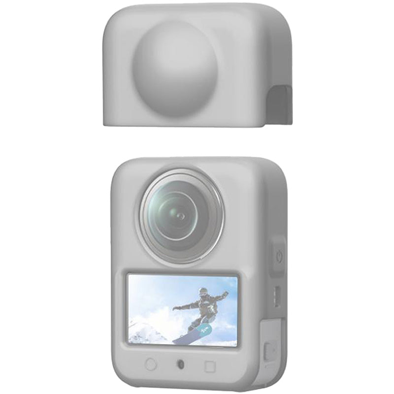 Silicone cover with lens PULUZ DJI Osmo 360 (gray) - Image 4