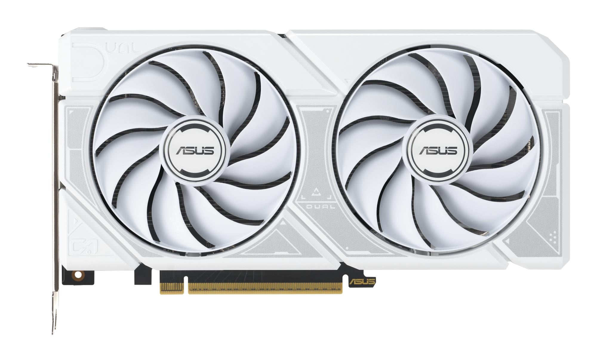 Graphics Card ASUS NVIDIA GeForce RTX 5060 Ti 16 GB GDDR7 128 bit PCIE 5.0 16x Dual Slot Fansink DUAL-RTX5060TI-O16G-WHITE