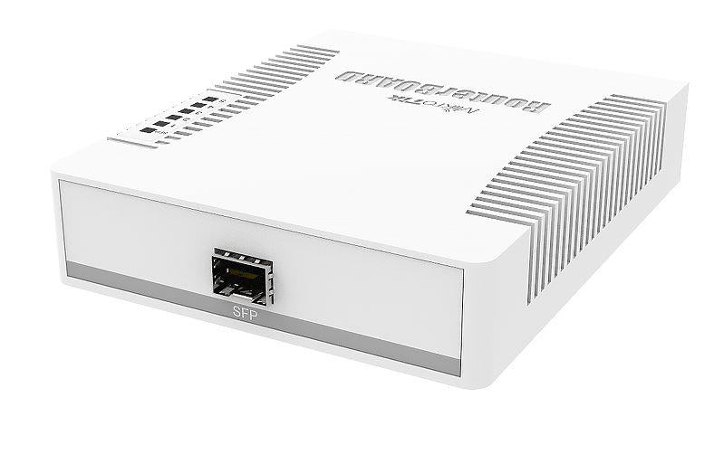 Switch MIKROTIK CSS106-5G-1S Desktop/pedestal 5x10Base-T / 100Base-TX / 1000Base-T 1xSFP CSS106-5G-1S