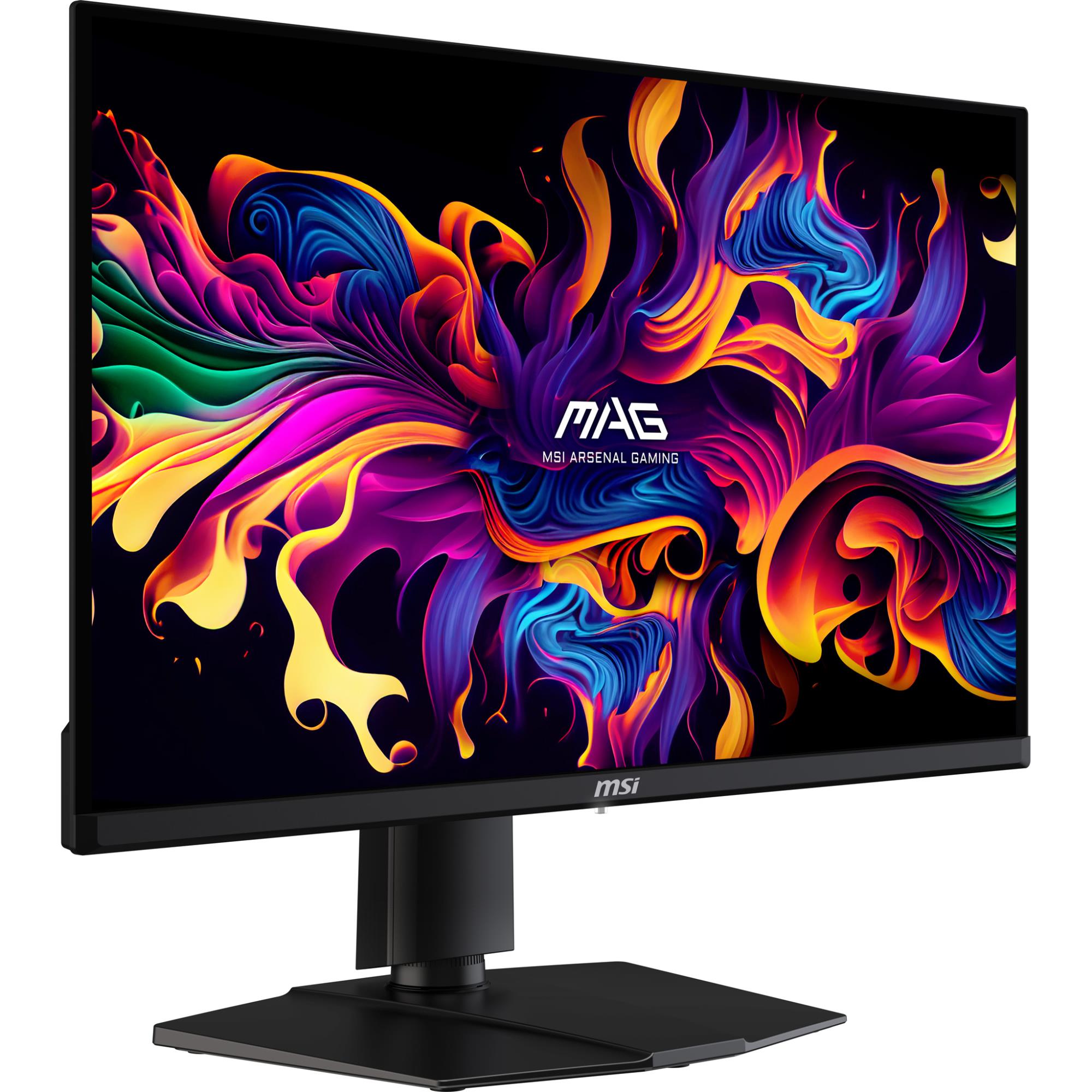 Monitor MSI 26.5" Gaming Panel QD-OLED 2560x1440 16:9 240Hz Matte 0.03 ms Swivel Pivot Height adjustable Tilt Colour Black MAG271QPXQD-OLEDE2
