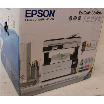 SALE OUT. Epson EcoTank | L6460 | Printer / copier / scanner | Colour | Ink-jet | A4/Legal | Grey DAMAGED PACKAGING | SA