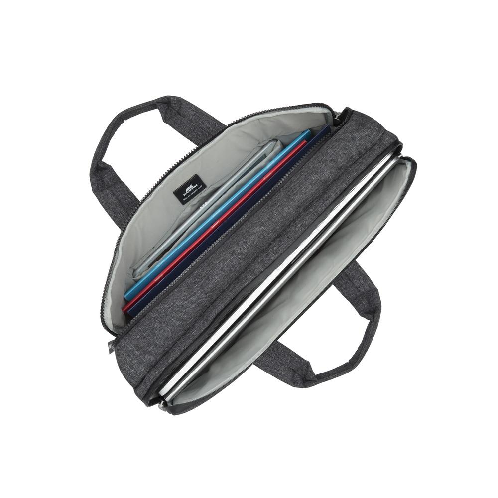NB BACKPACK LANTAU 15.6"/8831 BLACK MELANGE RIVACASE
