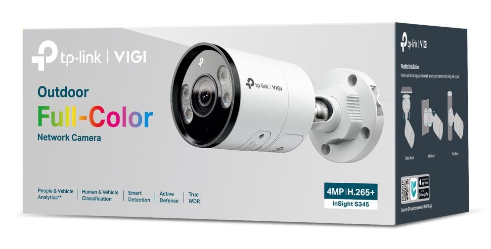NET CAMERA BULLET H.265+ 4MP/INSIGHT S345(2.8MM) TP-LINK