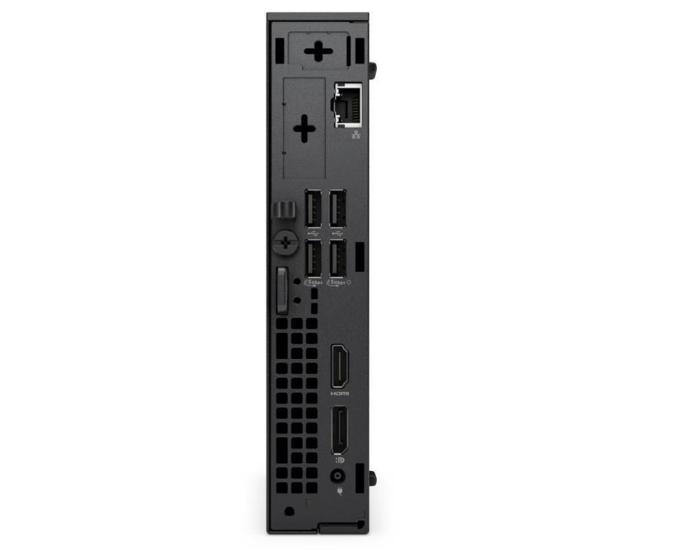 PC DELL Pro Micro QCM1250 Business Desktop CPU Core i3 i3-14100T 2700 MHz RAM 8GB DDR5 5600 MHz SSD 512GB Linux Included Accessories Dell Optical Mouse-MS116 - Black BTO002_QCM1250_EMEA_UNK