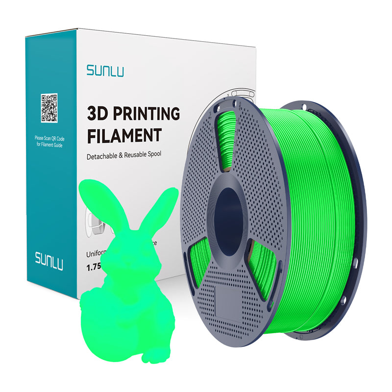 Filament Sunlu PLA Glow In The Dark (zielony) - Image 1
