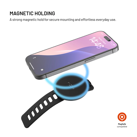 Fixed | MagGrip Active | Adjustable | Magnetic holder | Black