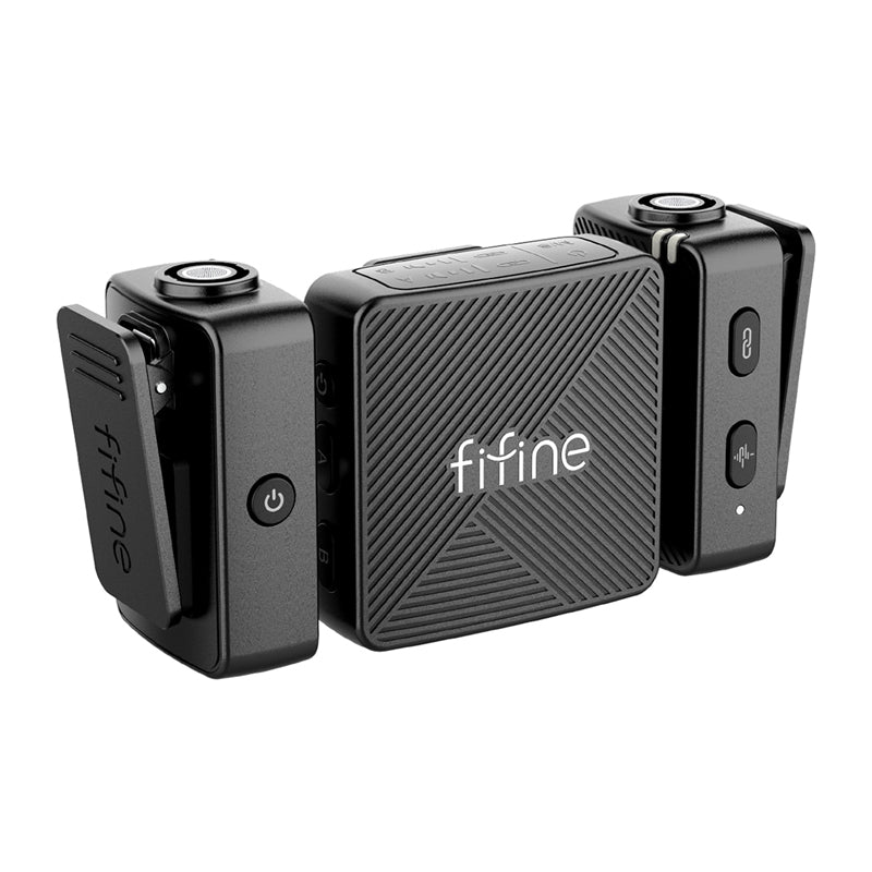 Fifine M9 tie microphone set (black) - Image 5