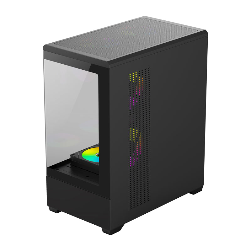 DarkFlash C365 computer case (black) + 5 fans - Image 3