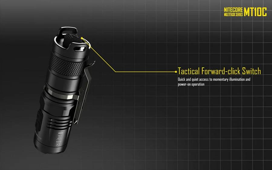 FLASHLIGHT MT SERIES/920 LUMENS MT10C NITECORE