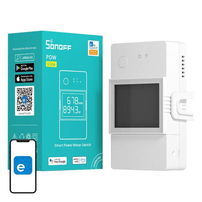 WiFi Smart power meter switch Sonoff POWR316D - Image 1