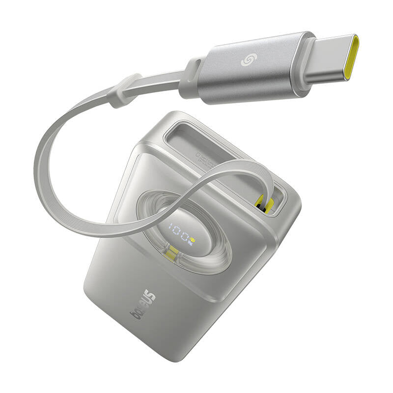 Powerbank Baseus OS Free2Pull 10000mAh 30W +cable (grey) - Image 4