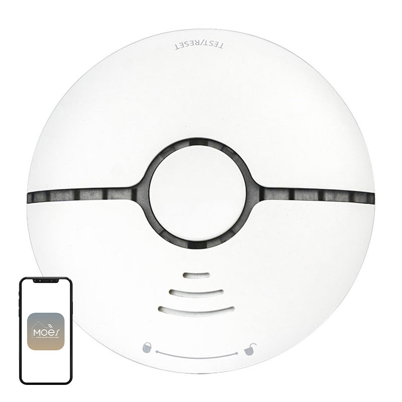 MOES WSS-S-SSD-A Wi-Fi Smoke Detector - Image 1
