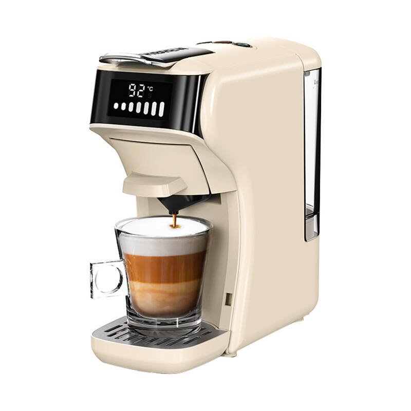 HiBREW 5-in-1 capsule coffee maker H1B-beige (beige) - Image 1