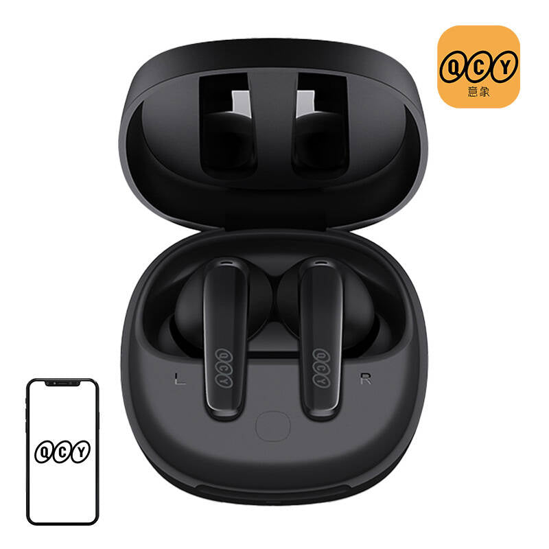 Wireless Earphones TWS QCY T13x (black) - Image 1