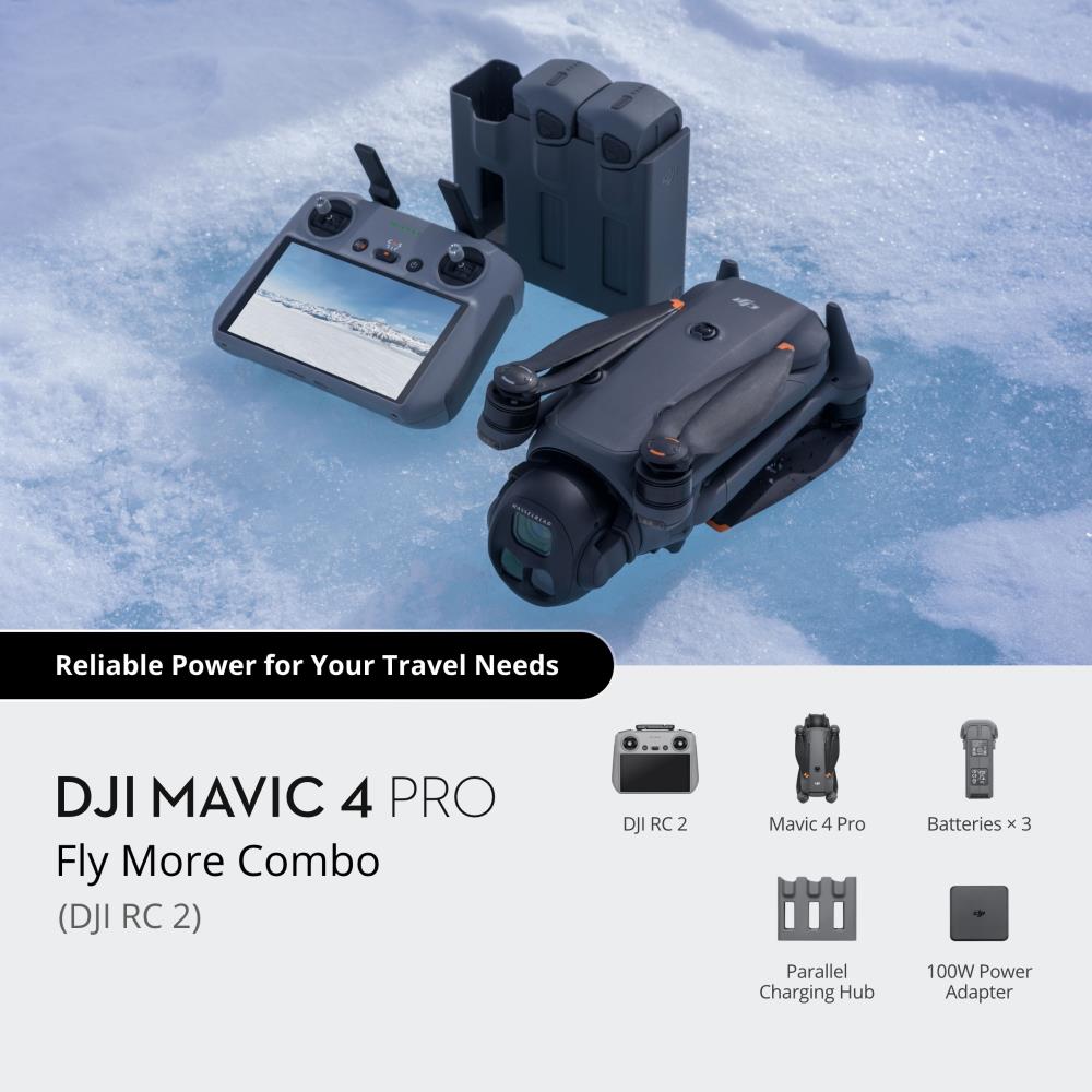 Drone DJI Mavic 4 Pro Fly More Combo (DJI RC 2) Consumer CP.MA.00000848.01
