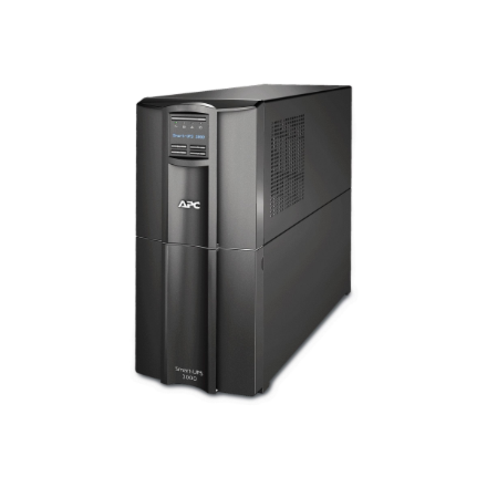 Schneider Electric Smart-UPS, Tower, SmartConnect port + SmartSlot, AVR, LCD | SMT3000IC | 3000 VA | 2700 W