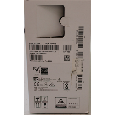 SALE OUT. Dell LCD S2425HSM 24" IPS FHD/1920×1080/HDMI/White | Dell S2425HSM | 24 " | IPS | FHD | 16:9 | 144 Hz | 1 ms |