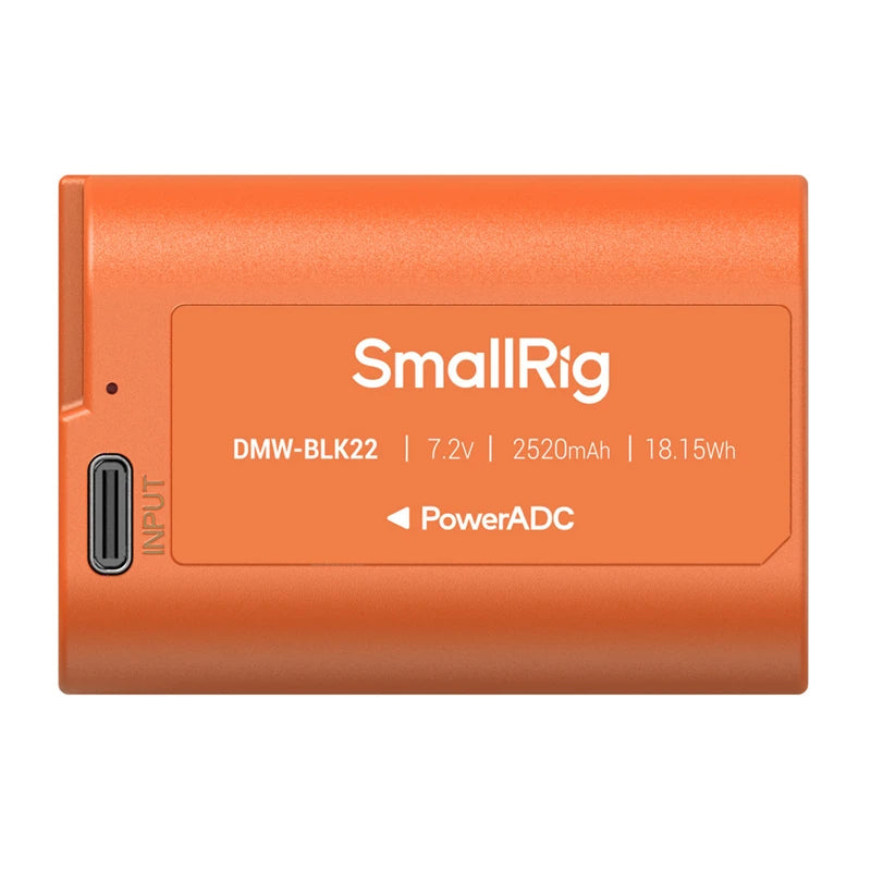 Camera battery SMALLRIG DMW-BLK22 (orange) - Image 4