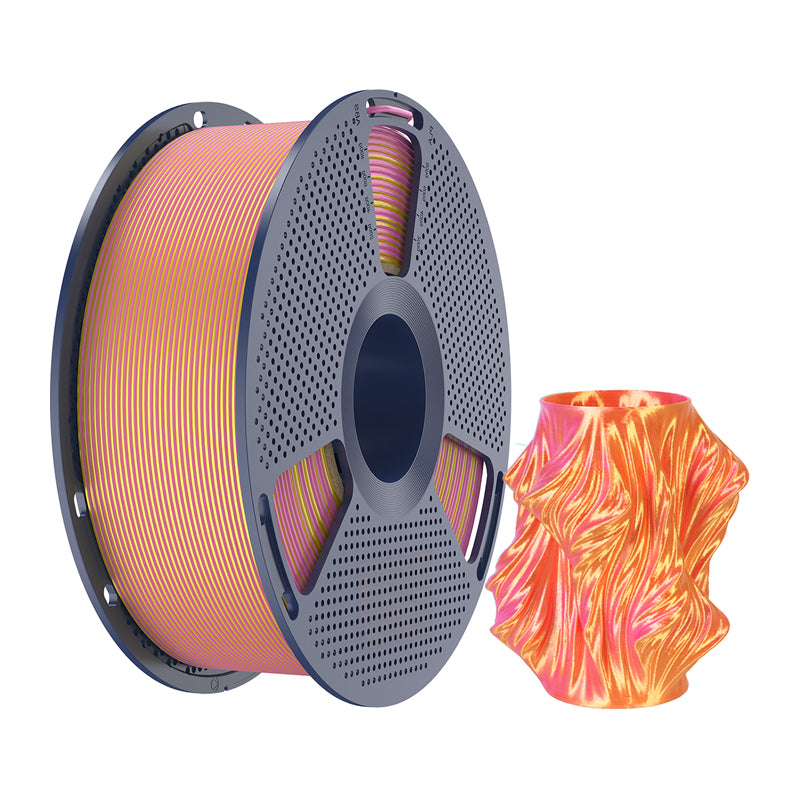 Sunlu PLA+ Silk Dual Color Filament (Pink and Gold) - Image 2
