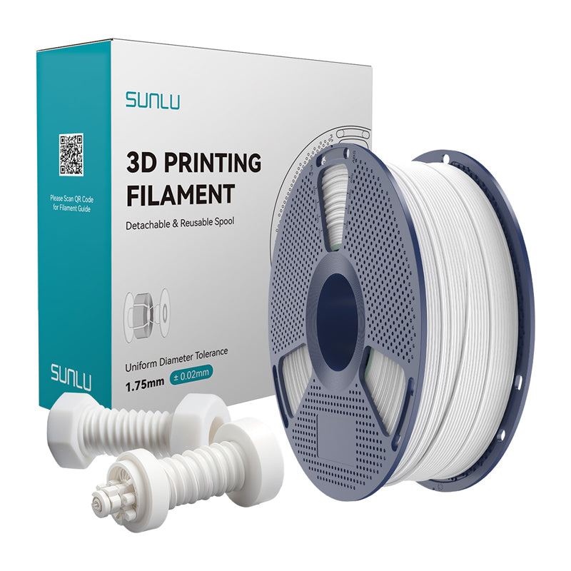 Sunlu High-Speed ABS Filament (White) - Image 1