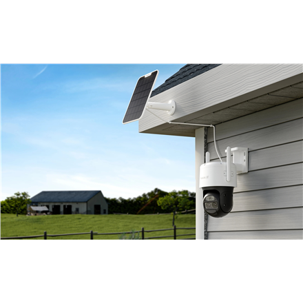 Reolink 4K Dual-Lens Wi-Fi 6 Battery-Powered Security Camera withSolar Panel 2 | Trackmix Series B770 | PTZ | 2.8mm/F1.6