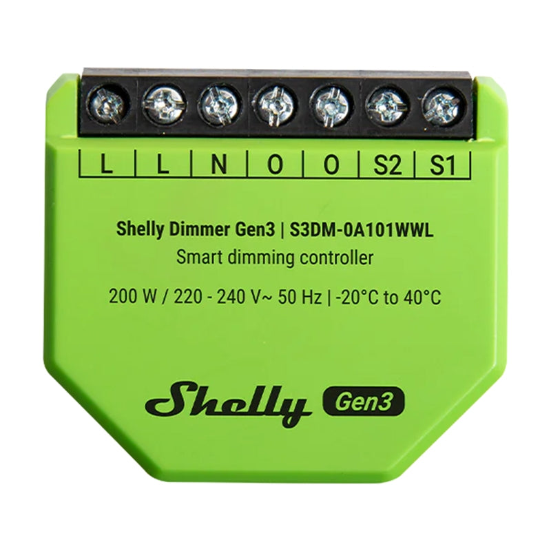 Shelly Dimmer Gen3 WiFi Light Controller - Image 1
