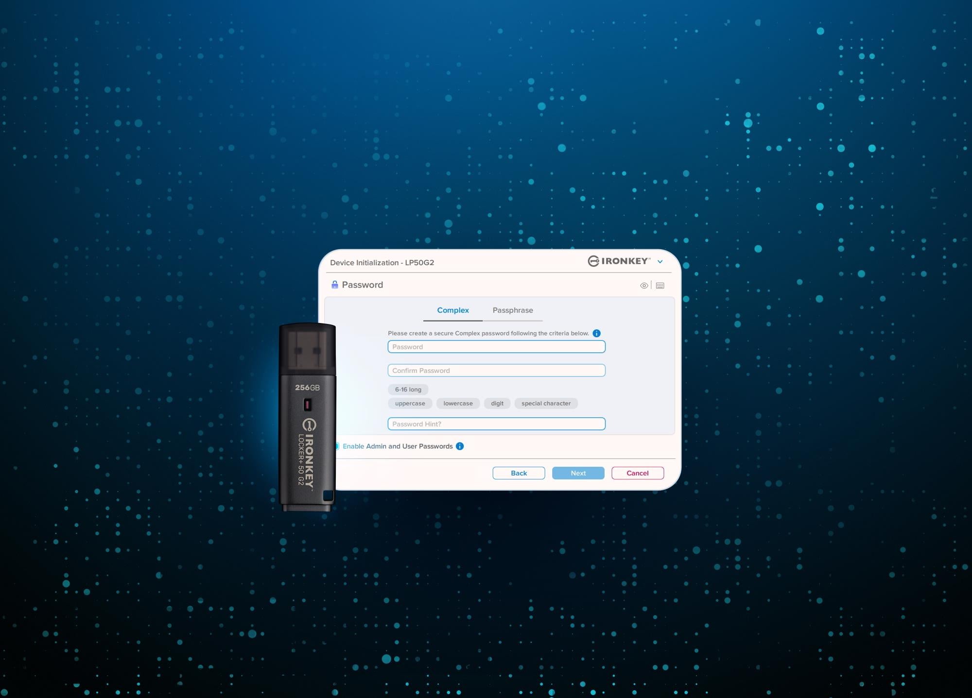 MEMORY DRIVE FLASH USB3.2/256GB IKLP50G2/256GB KINGSTON