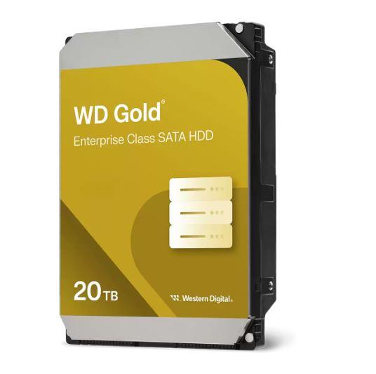 HDD WESTERN DIGITAL Gold 20TB 512 MB 7200 rpm 3,5" WD203KRYZ