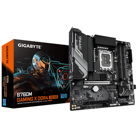 Gigabyte B760M GAMING X DDR4 GEN5 | Processor family Intel | Processor socket LGA1700 | DDR4 | Supported hard disk drive