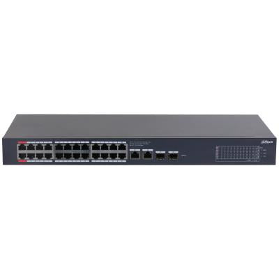 Switch DAHUA CS4228-24GT-240 Desktop/pedestal Rack 2xSFP 26xRJ45 240 Watts CS4228-24GT-240