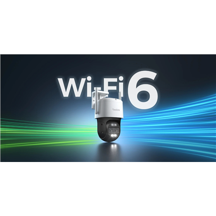 Reolink 4K Wi-Fi 6 Dual-Lens Security Camera | TrackMix Series W760 | PTZ | 8 MP | 2.8mm/F1.6 | IP65 | H.264, H.265 | Mi