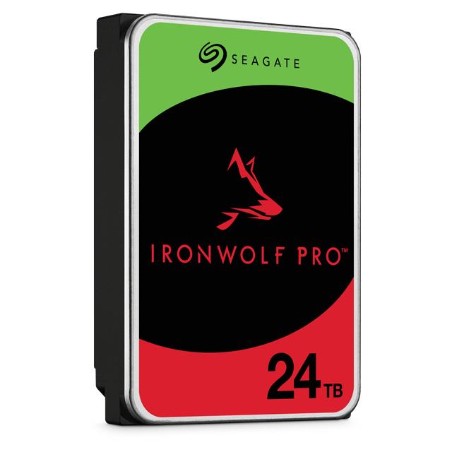 HDD SEAGATE IronWolf Pro 24TB SATA 512 MB 7200 rpm Discs/Heads 10/20 3,5" ST24000NT002