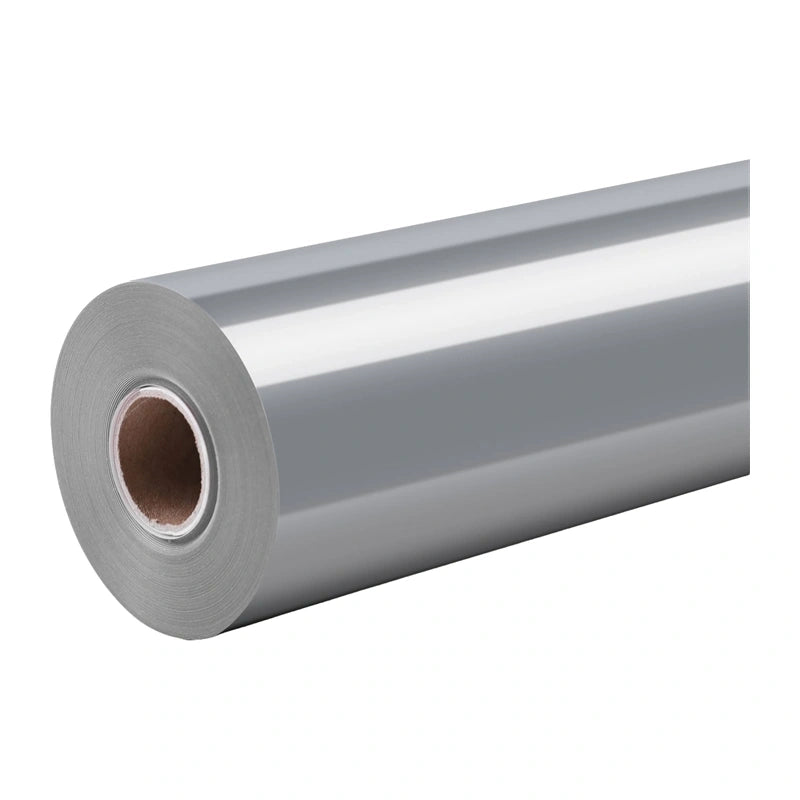 HTVRONT Glossy Self-Adhesive Film, 30.5 cm x 180 cm (silver) - Image 1