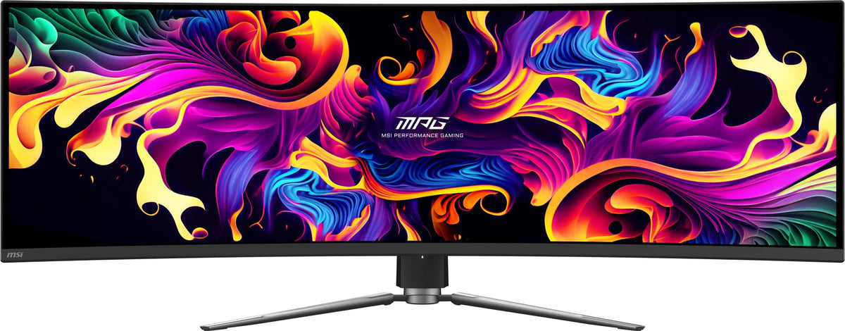 Monitor MSI 49 " 5120 x 1440 pixels Dual QHD Native aspect ratio 32:9 QD-OLED Curved MPG491CQPXQD-OLED