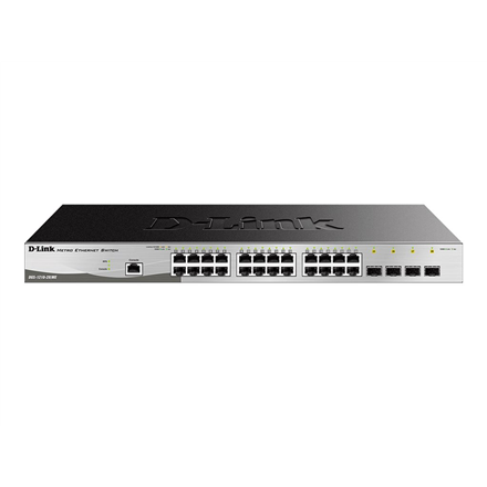 D-Link | Metro Ethernet Switch | DGS-1210-28/ME | Managed L2 | Rack mountable | Gigabit Ethernet (copper) ports quantity