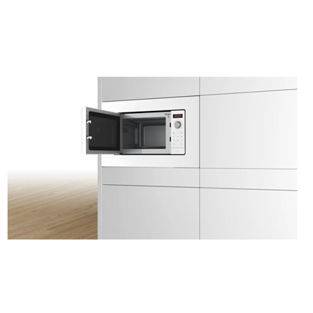Bosch Microwave Oven | BFL623MW3 | Built-in | 800 W | 20 L | White