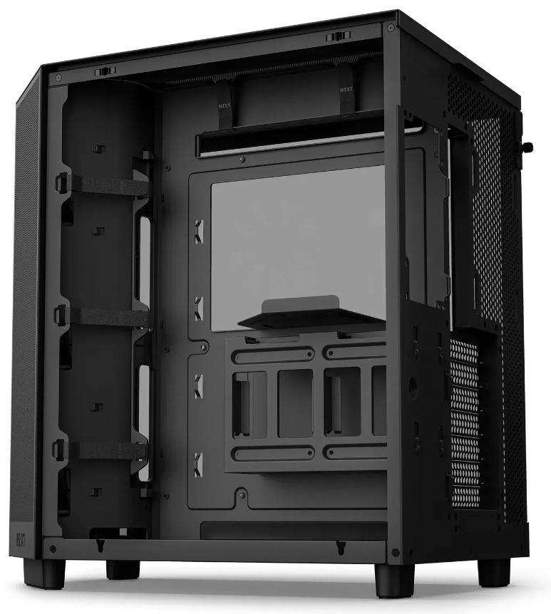 Case NZXT H6 Flow RGB MidiTower Case product features Transparent panel Not included ATX MicroATX MiniITX Colour Black CC-H61FB-R1