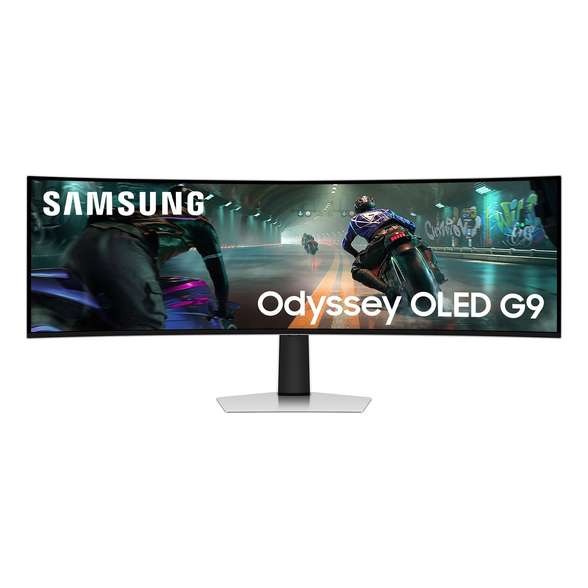 Monitor SAMSUNG Odyssey G9 G91SD 49" Gaming/Curved Panel OLED 5120x1440 32:9 144 Hz 0.03 ms Tilt Colour Silver LS49DG910SUXEN